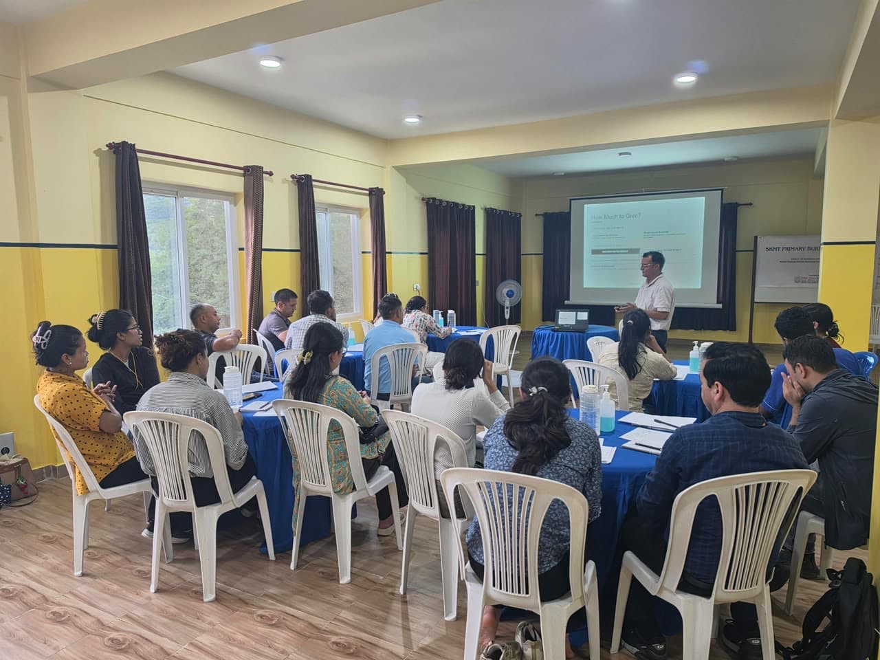 Session on fluid calculation and monitoring