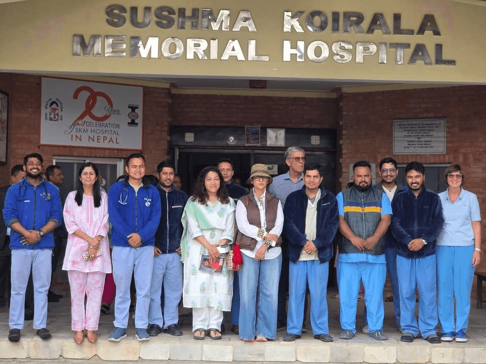Manisha Koirala's visit on SKMH