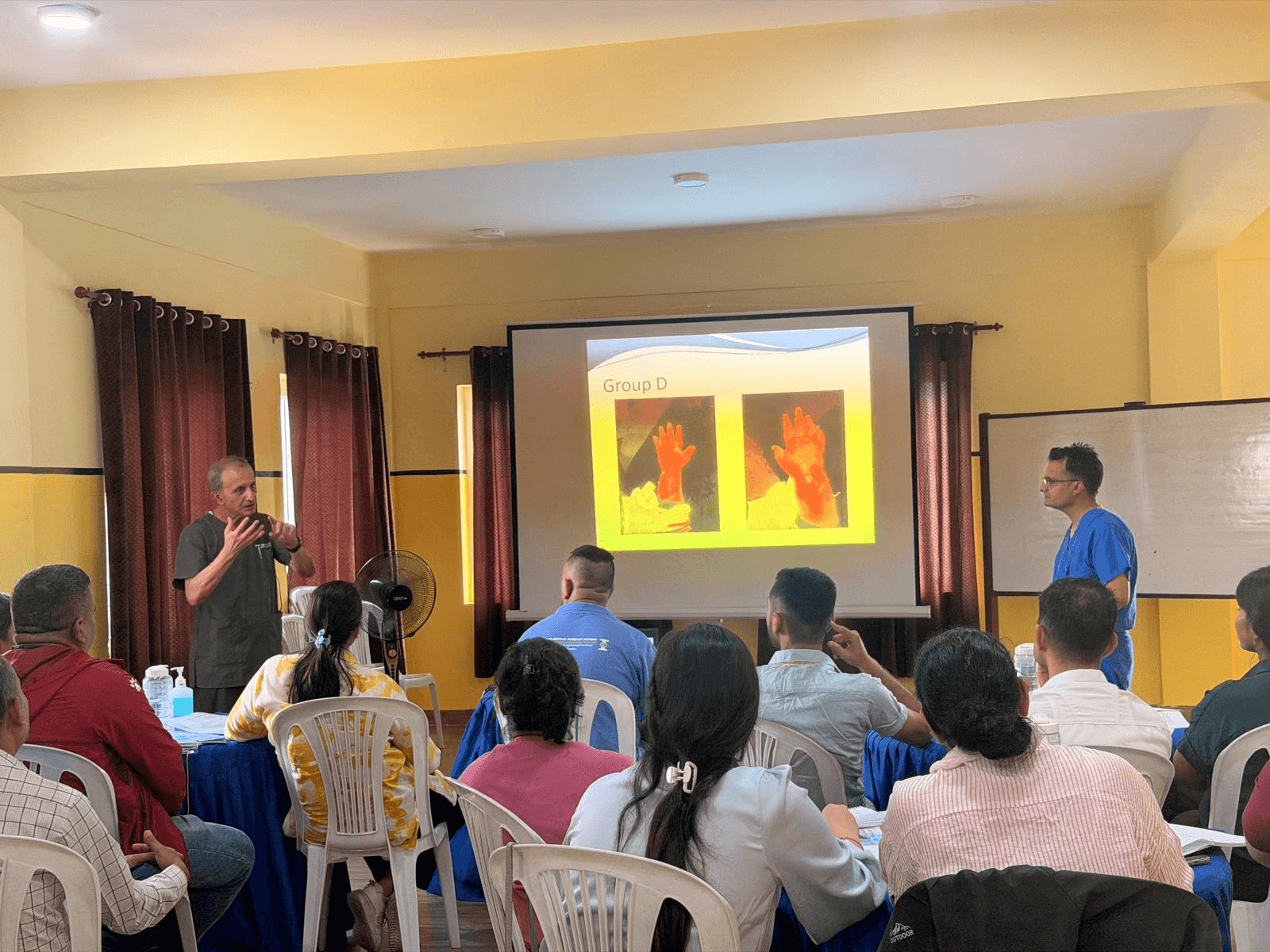 Primary Burn Care Training at SKMH in collaboration with Nepal Health Training Council