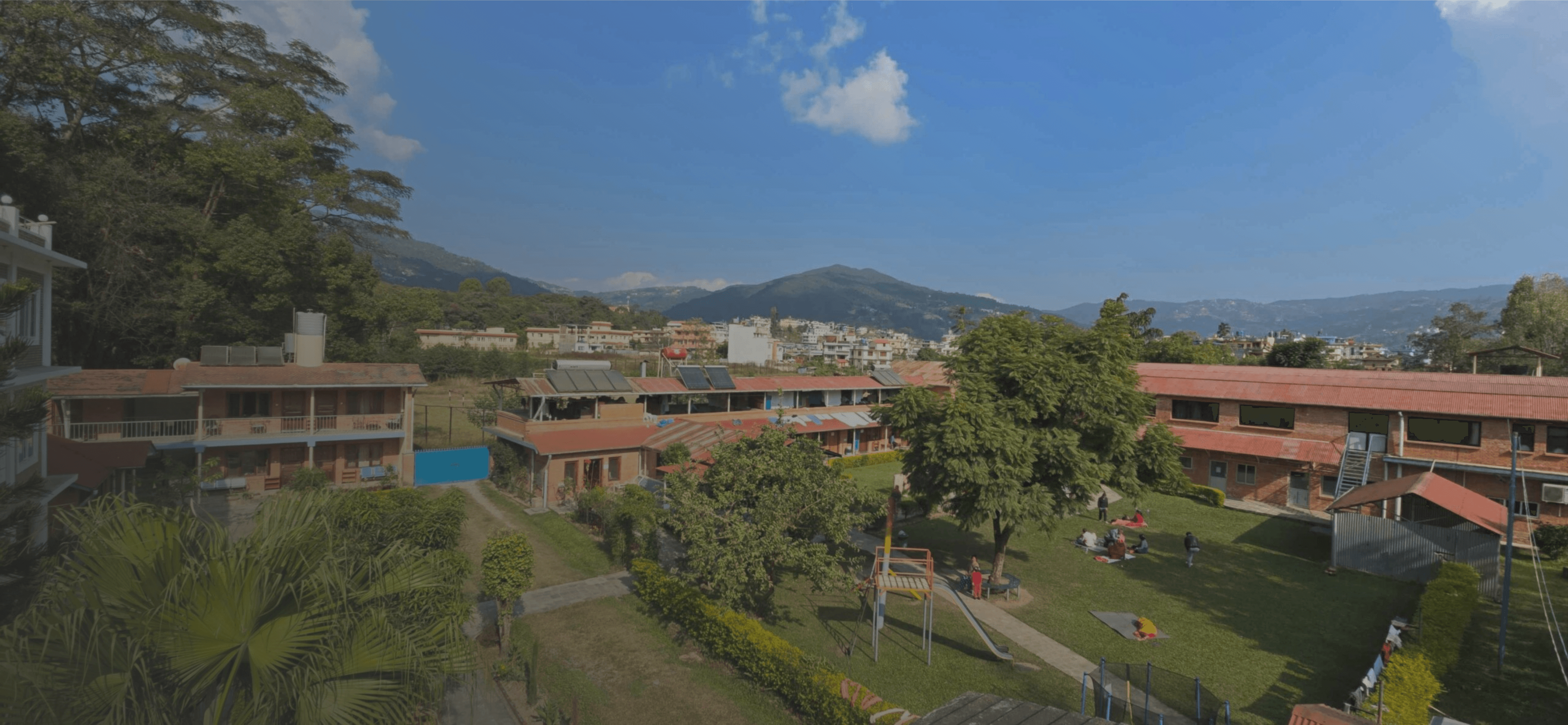 Mountain landscape background