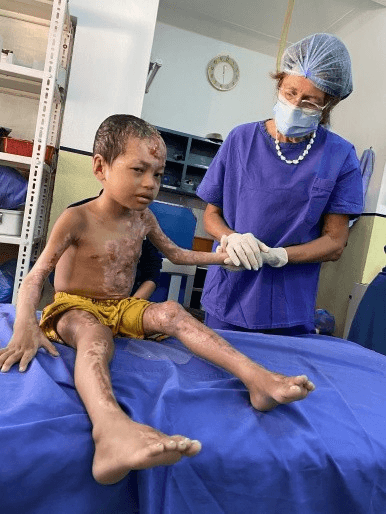 Sujal during treatment